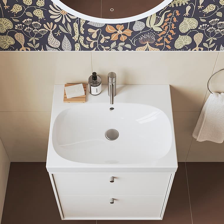 Ifö Sense Art med runt tvättställ Ifö Sense Art med runt tvättställ