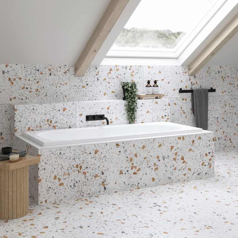 Inbyggt Ifö Caribia badkar Inbyggt Ifö Caribia badkar