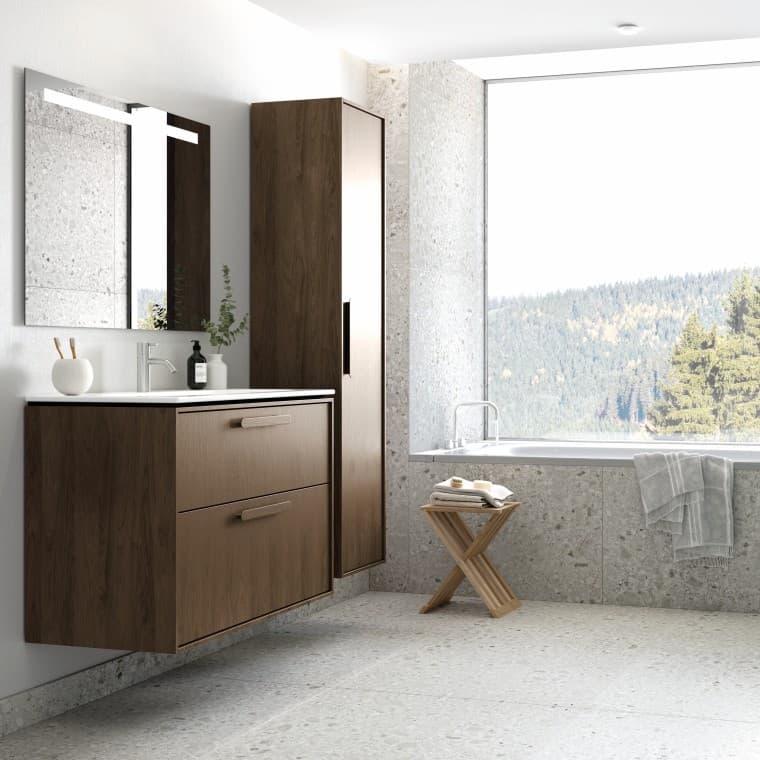 Ifö Sense Art badrumsmöbler och Ifö Option spegel Ifö Sense Art badrumsmöbler och Ifö Option spegel