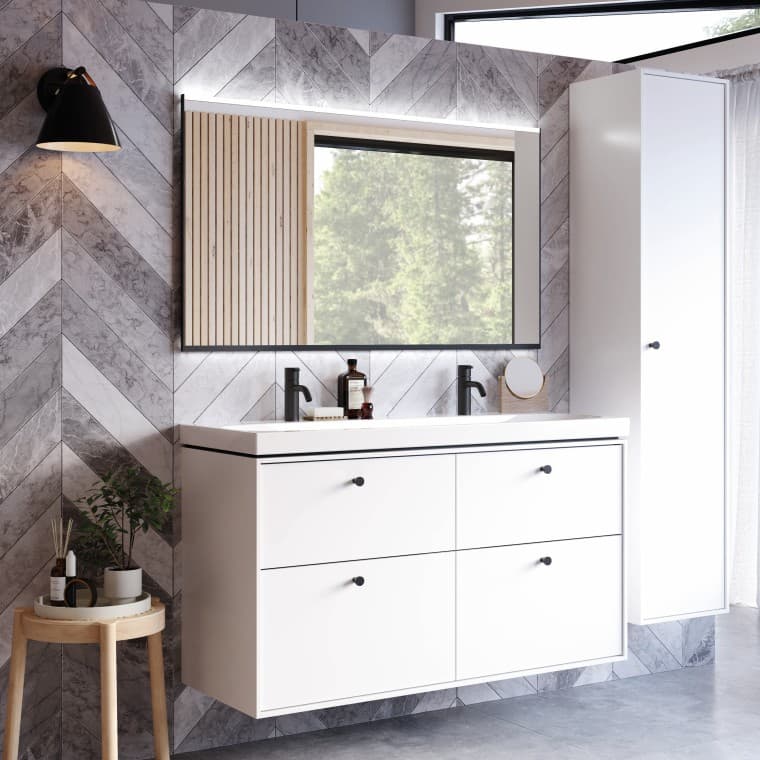 Ifö Sense Art underskåp och högskåp Ifö Sense Art underskåp och högskåp