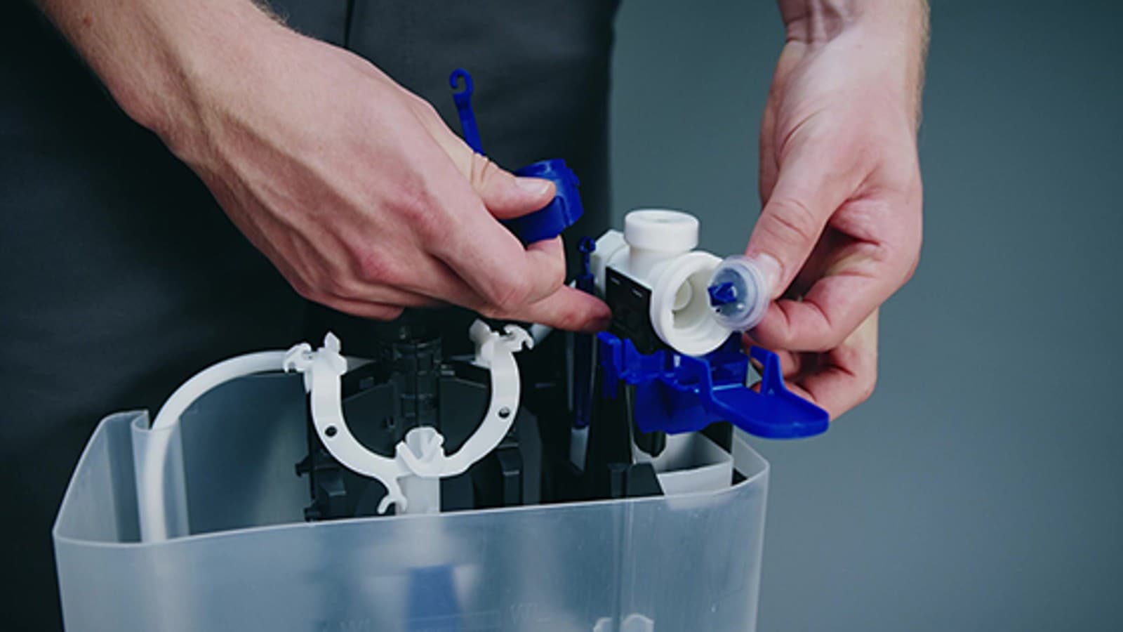 Installation av toalett från Ifö Installation av toalett från Ifö